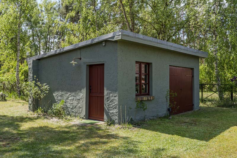 Saunahaus im Garten